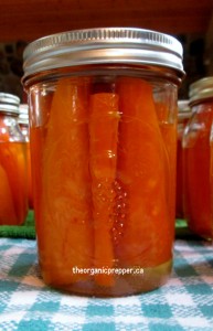 jar of carrots