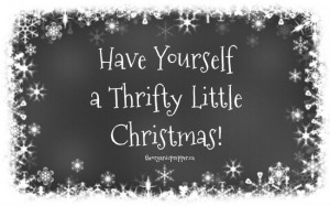 Have yourself a thrifty little Christmas