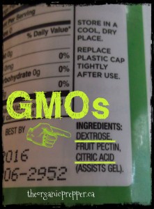 GMOs in pectin