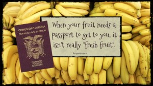 when fruit needs a passport