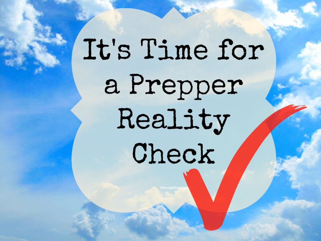 time for a prepper reality check